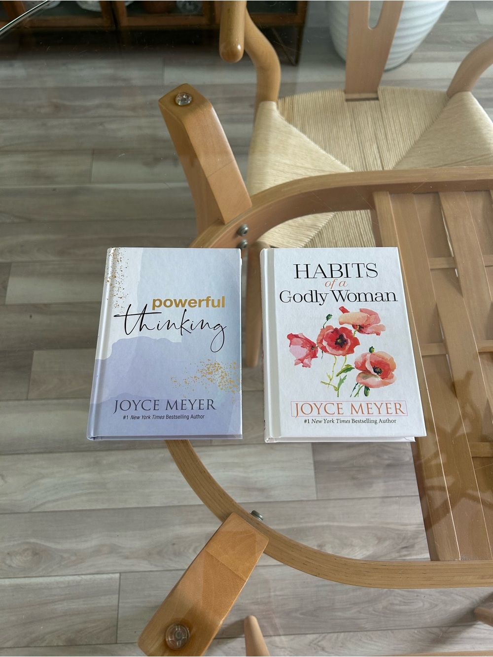 Joyce Meyer Set Books - Powerful Thinking & Habits of a Godly Woman